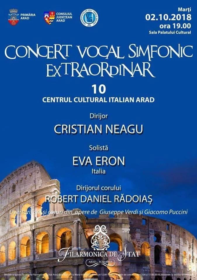 Concert vocal simfonic extraordinar