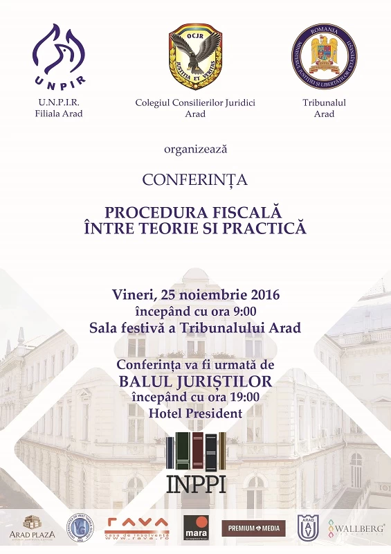 Conferinta procedura fiscala intre teorie si practica