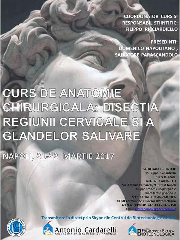 Curs anatomie chirurgicala disectia regiunii cervicale si a glandelor salivare
