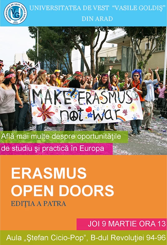 Erasmus open doors