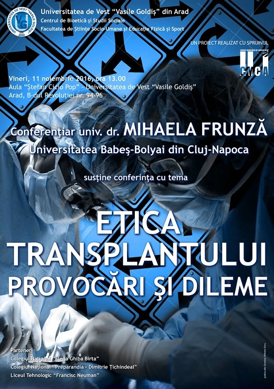 Etica transplantului provocari si dileme