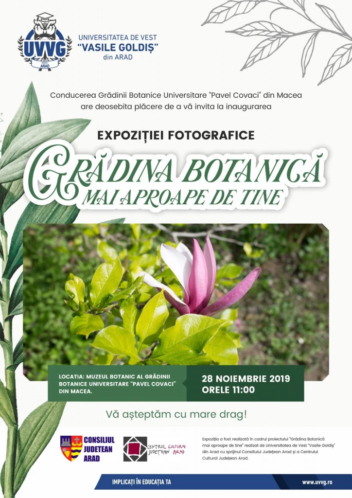Expozitie fotografica gradina botanica mai aproape de tine