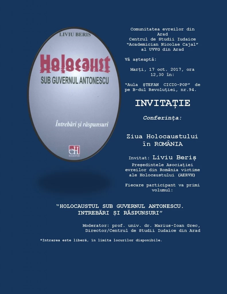 Holocaustul sub guvernul antonescu,intrebari si raspunsuri
