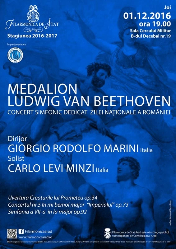 Medalion ludwig van beethoven