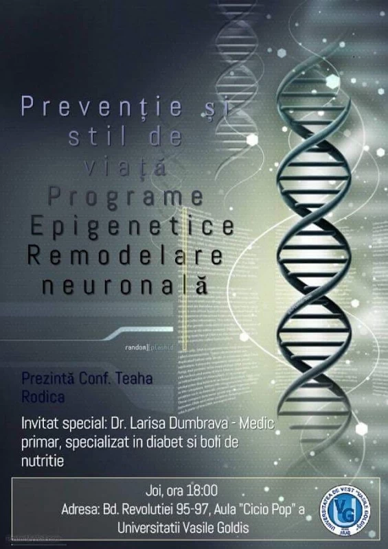Preventie si stil de viata programe epigenetice remodelare neuronala