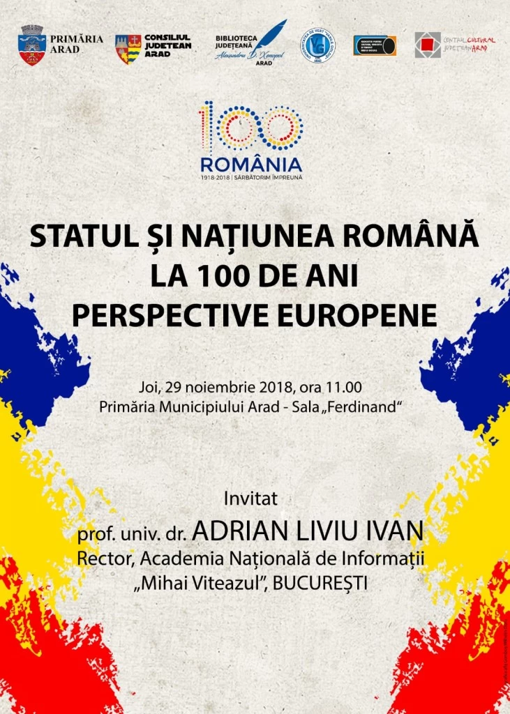 Statul si natiunea romana la 100 de ani. perspective europene
