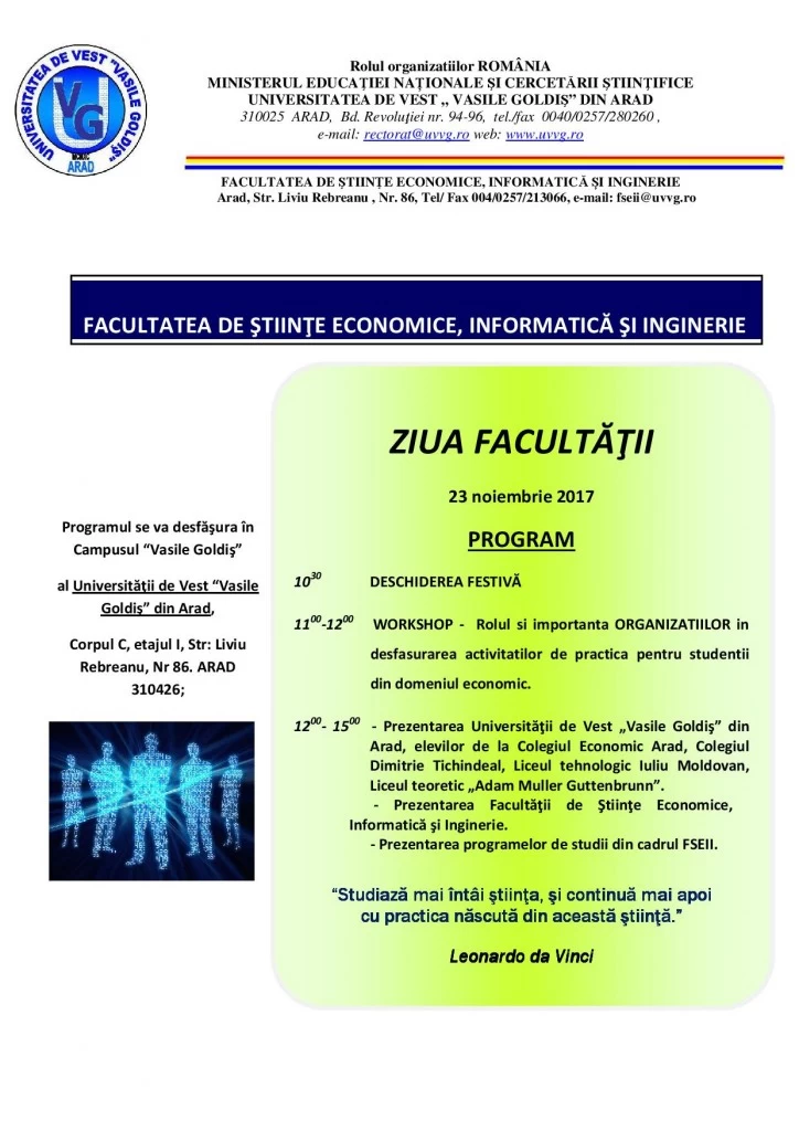 Ziua facultatii