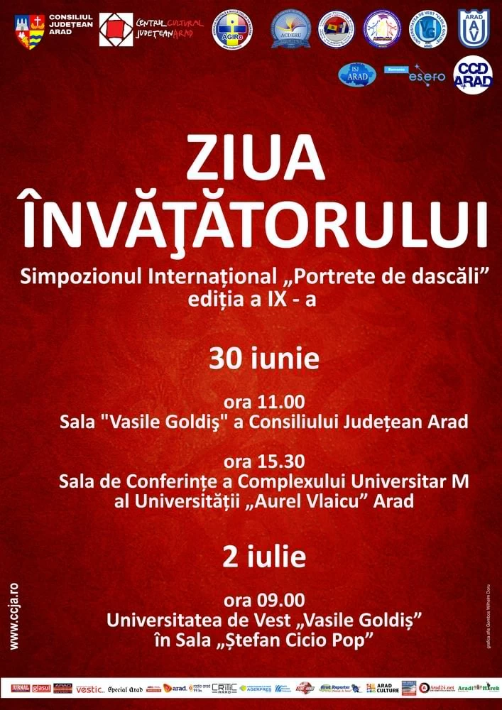 Ziua invatatorului simpozionul international portrete de dascali editia Ix