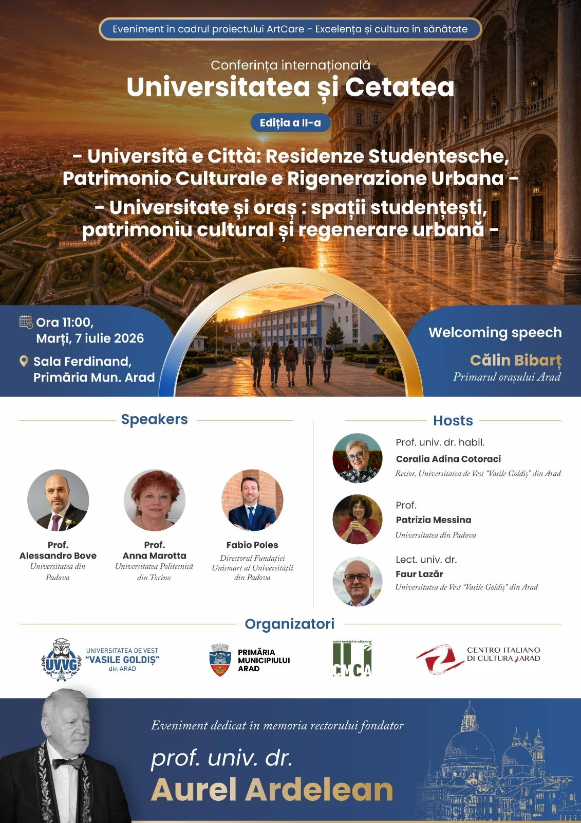 Conferința internațională Universitatea și Cetata, ediția a II-a